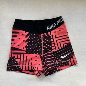Nike Pro Athletic Shorts